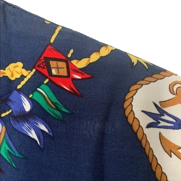 VINTAGE | Women’s Navy Nautical Bomber Windbreaker Zip Up Jacket | Size XL - Picture 16 of 16